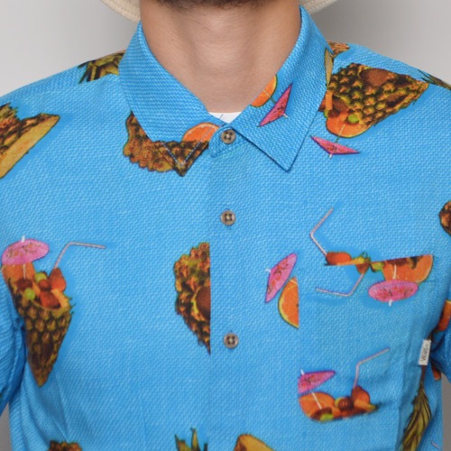 Vans/Vista Aloha ShirtʥХ ϥġ˥֥롼ߥ [a-0295]