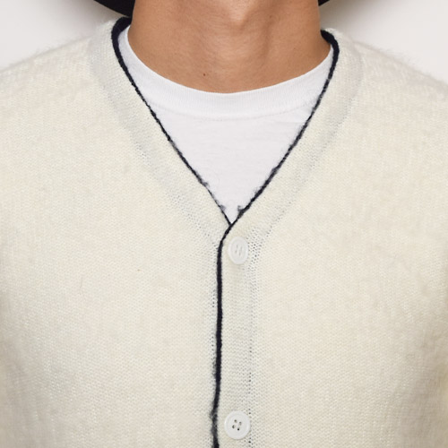 Towncraft/Mohair Cardiganʥ󥯥ե إǥ˥ۥ磻ȡߥͥӡ [a-0449]