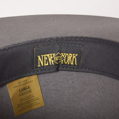 New York Hat/Wide Brim Felt Hat�ʥ˥塼�衼���ϥå� �ե���ȥϥåȡ˥��졼 [a-0495]