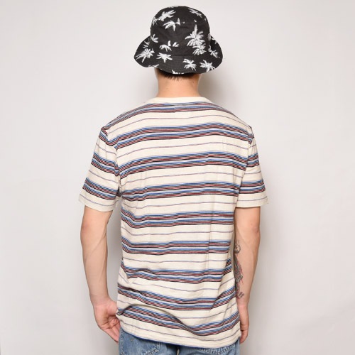 Vans/Breman Border T-ShirtʥХ ޥܡTġ˥ʥޥ [a-1091]