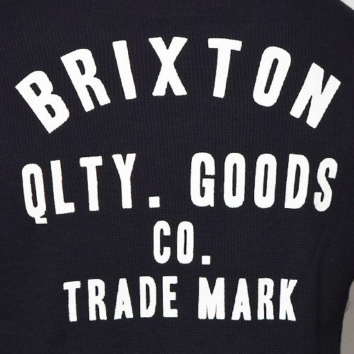 Brixton/Woodburn Crew Neck Thermal�ʥ֥ꥯ���ȥ� ���롼�ͥå������ޥ�˥֥�å� [a-1343]