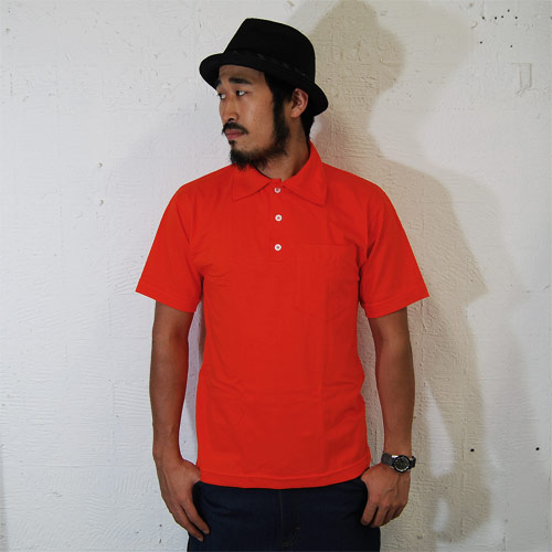 Camber/Polo Shirt/Orange [n-2890]