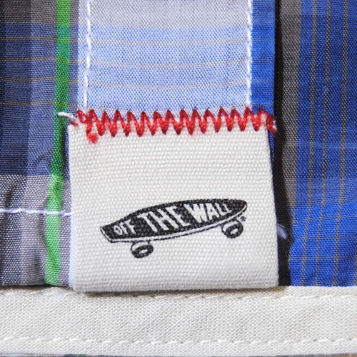 Vans/Farer S/S Shirt�ʥХ� �����å�����ġ˥֥롼�ߥ֥�å� [n-5539]