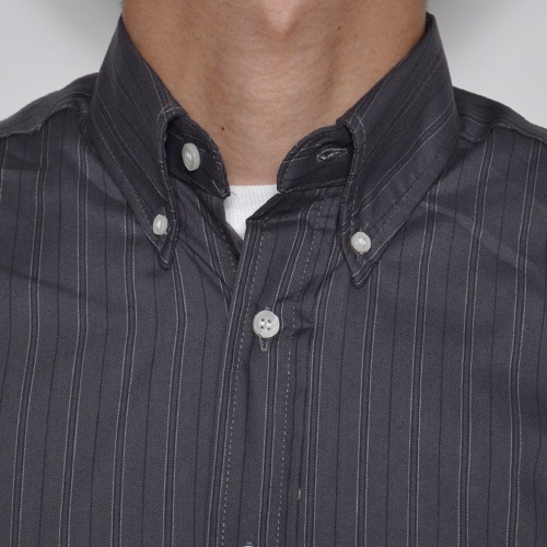 Red Kap��US/S/S Multi Stripe B.D. Shirt�ʥ�åɥ���åסߥ��� �ܥ�������󥷥�ġ˥��㥳����ߥۥ磻�� [n-8300]