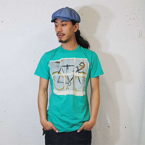 Altru/Bicycle T-shirt�ʥ���ȥ��� T����ġ˥��꡼�� [n-3733]