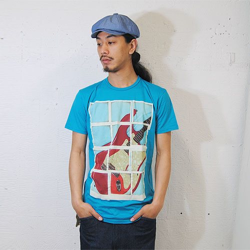 Altru/Guitar Hero T-shirt�ʥ���ȥ��� T����ġ˥֥롼 [n-3732]