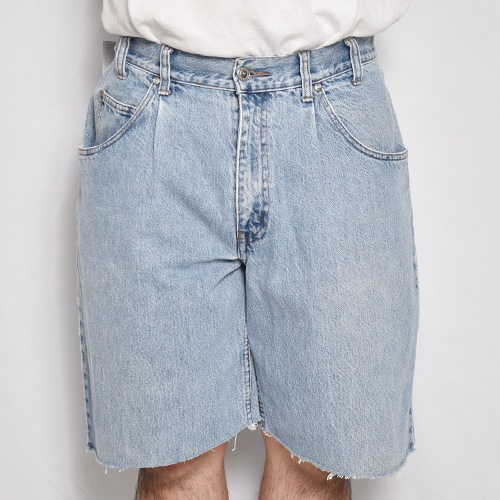 ��Levi's Silver Tab/Customized Cut Off Denim Shorts�ʥ꡼�Х�������С����� �ǥ˥ॷ�硼�ġ˥���ǥ���/������W34 [z-9144]
