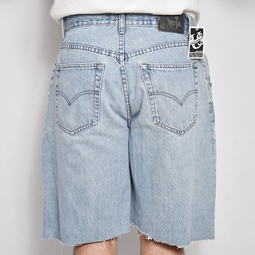 Levi's Silver Tab/Customized Cut Off Denim Shorts