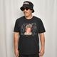 Panty Dropper��US/Custom Printed Biker S/S T-Shirt/No.1(�ѥ�ƥ��ɥ��åѡ��ߥ��� T�����)�֥�å�/������XL [y-0419]
