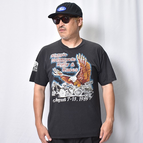 Vintage/Old Harley Davidson Dealer & Rally T-Shirt(ハーレー
