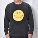 HANDTEX��Masayoshi Watanabe Smile Crew Neck Sweat�ʥϥ�ɥƥå����ߥޥ��襷�勵�ʥ� �������åȡ˥ե����ɥ֥�å� [a-8704]