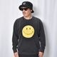 HANDTEX��Masayoshi Watanabe Smile Crew Neck Sweat�ʥϥ�ɥƥå����ߥޥ��襷�勵�ʥ� �������åȡ˥ե����ɥ֥�å� [a-8704]