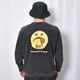 HANDTEX��Masayoshi Watanabe Smile Crew Neck Sweat�ʥϥ�ɥƥå����ߥޥ��襷�勵�ʥ� �������åȡ˥ե����ɥ֥�å� [a-8704]