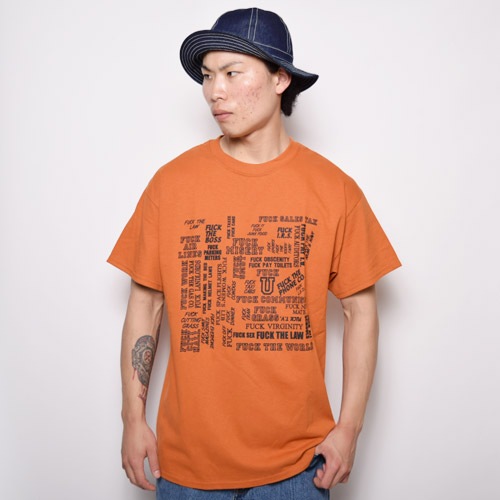 US Original/Fuck Word T-ShirtsUSꥸʥ Tġ˥ [a-1698]