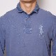 ��Ralph Lauren/Rugger Shirt�ʥ��ե������ �饬������ġ˥��졼�ͥ��ӡ�/������M [z-0113]