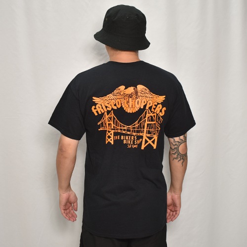 Frisco ChoppersUS/Old School Eagle T-Shirtʥեꥹåѡߥ Tġ˥֥åߥ [a-8151]