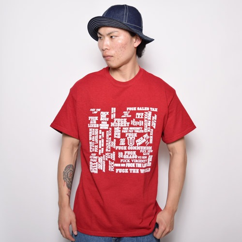 US Original/Fuck Word T-Shirts��US���ꥸ�ʥ� T����ġˤإ�����å� [a-1699]