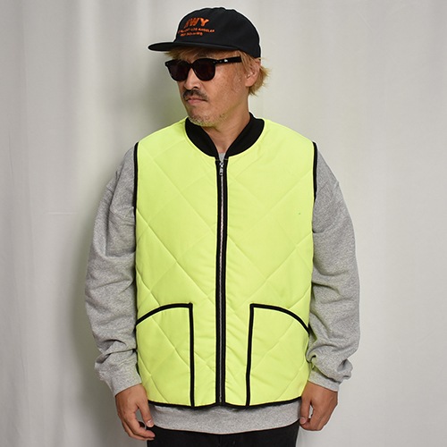 Snap'N'Wear/Thermal Lined Quilted Nylon Vest（スナップン