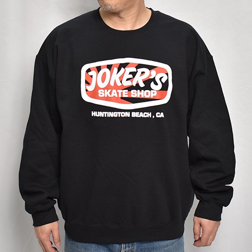 Joker's Skate Shop��US/Sunrise Classic Logo Crewneck�ʥ��硼�������������ȥ���åסߥ��� �������åȥѡ������˥֥�å� [a-7402]