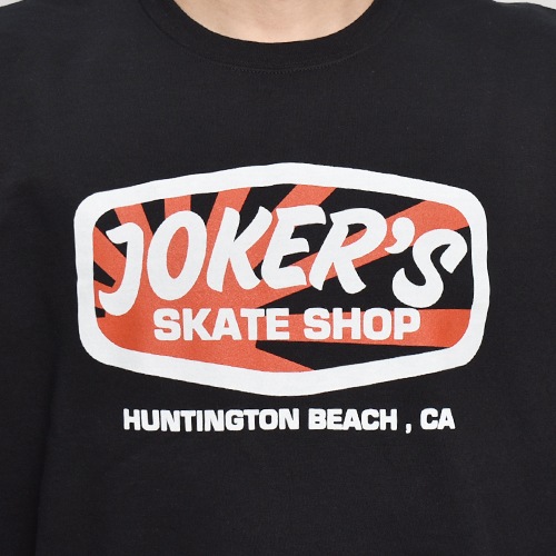 Joker's Skate Shop��US/Sunrise Classic Logo Crewneck�ʥ��硼�������������ȥ���åסߥ��� �������åȥѡ������˥֥�å� [a-7402]