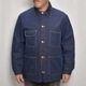 ��70-80's Vintage Blanket Lined Denim Coverall Jacket�ʥ֥�󥱥åȥ饤�ʡ����С�������˥���ǥ���/����63cm [z-9806]