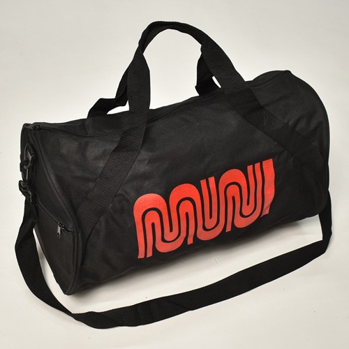 San Francisco Municipal Railway/Worm Logo Duffle Bag�ʥߥ�� ���åե�Хå��˥֥�å� [a-7969]