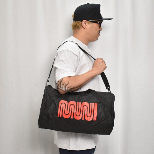 San Francisco Municipal Railway/Worm Logo Duffle Bag�ʥߥ�� ���åե�Хå��˥֥�å� [a-7969]