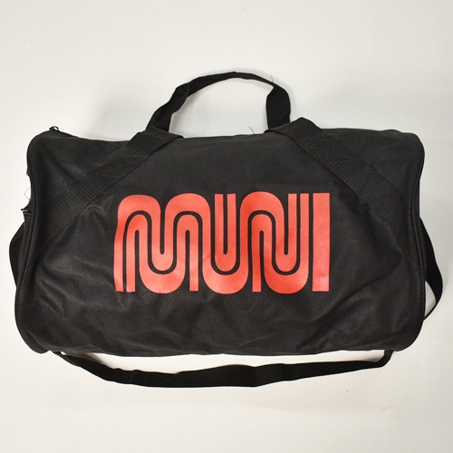 San Francisco Municipal Railway/Worm Logo Duffle Bag�ʥߥ�� ���åե�Хå��˥֥�å� [a-7969]