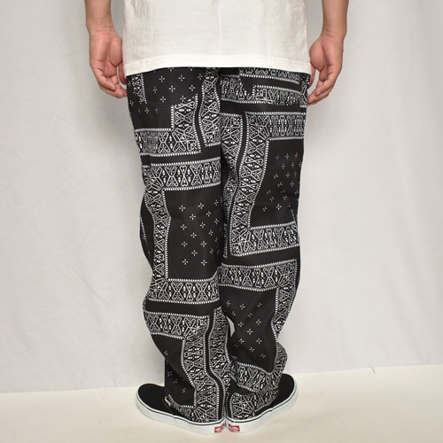 Cross Bandana Printed Easy PantsʥХʥѥġ˥֥å [a-8041]