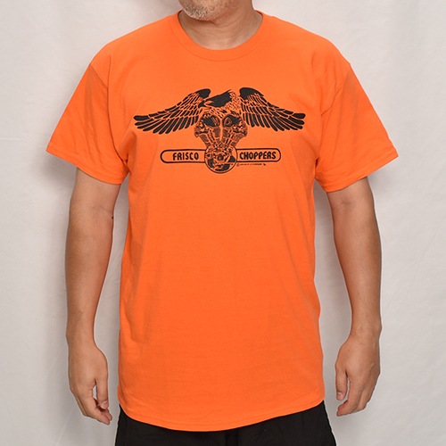 Frisco ChoppersUS/Old School Eagle T-Shirtʥեꥹåѡߥ Tġ˥󥸡ߥ֥å [a-8152]
