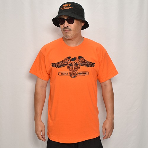 FRISCO CHOPPERS カスタムサイクルジャケット Frisco Choppers×US/Old School Eagle T-Shirt（フリスコ