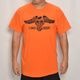 Frisco ChoppersUS/Old School Eagle T-Shirtʥեꥹåѡߥ Tġ˥󥸡ߥ֥å [a-8152]