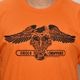 Frisco ChoppersUS/Old School Eagle T-Shirtʥեꥹåѡߥ Tġ˥󥸡ߥ֥å [a-8152]
