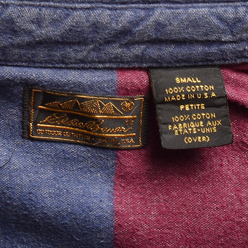 Eddie Bauer/Cotton Flannel L/S ShirtʥǥХ ͥ륷ġ˥ͥӡߥ꡼ߥ١/S [y-0534]