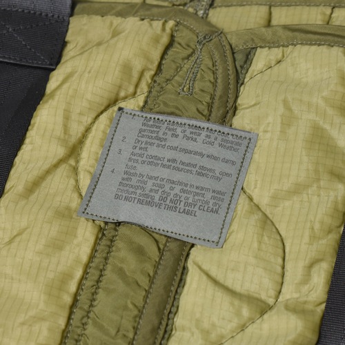 Us Customized US Military/M-65 Quilted Tote Bag（USカスタマイズ