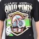 ��Vintage/Old Harley Davidson Dealer & Rally T-Shirt(�ϡ��졼���ӥåɥ��� T�����)�֥�å�/������L [y-1410]