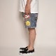 Fake Vintage Patched Denim Easy Shorts/Type-LP�ʥե�����������ơ����ǥ˥।���������硼�ȥѥ�ġ˥���ǥ��� [a-6023]