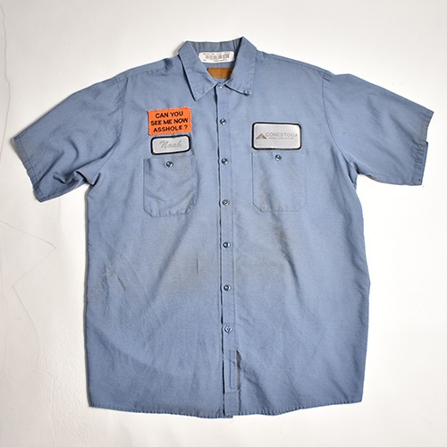 Us Customized Can You See Me Now Asshole? S/S Work Shirt（アス  