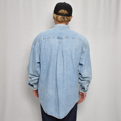 90's Old Gap/L/S Denim Shirt Made in USA（ギャップ デニム