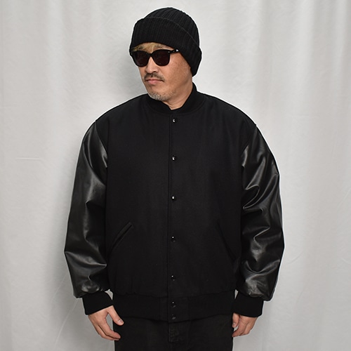 Game Sportswear/Varsity Wool PU Leather Jacket（ゲームスポーツ
