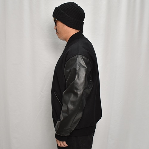 Game Sportswear/Varsity Wool PU Leather Jacket（ゲームスポーツ
