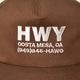 HWY��US/Hawg Twill 5Panel Cap�ʥ��������֥�塼�磻�ߥ��� ����åס˥֥饦��ߥۥ磻�� [a-7945]