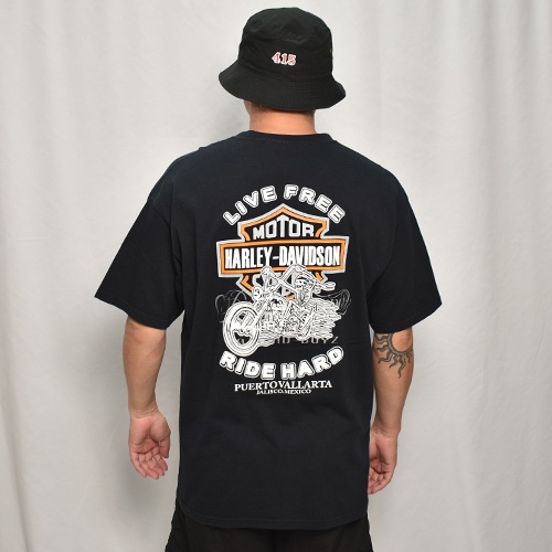 Panty DropperUS/Custom Printed Biker S/S T-Shirt/Script Logo Reflector(ѥƥɥåѡߥ T)֥å/XL [y-0423]