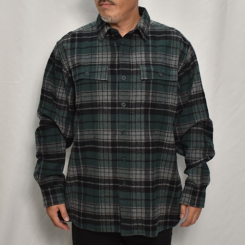 L.L Bean/Cotton Flannel L/S Shirtʥ륨ӡ ͥ륷ġ˥꡼ߥ֥å/L [y-0536]