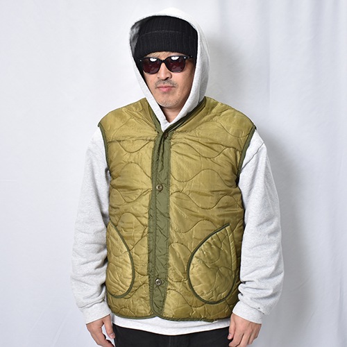 ��US Army��US/M-65 Quilted Liner Vest��US�����ߡ��ߥ��� ����ƥ��󥰥饤�ʡ��٥��ȡ˥��꡼�� [y-1115D]