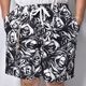 Grim Reaper All-Over Printed Easy Short Pants�ʥ�����åѡ������������硼�ġ˥֥�å��ߥۥ磻�� [a-8613]