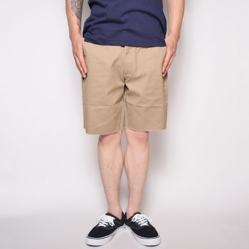 RANCLIC pocket tucked shorts ショートパンツ カーキ MENS_RIDGELINEHYBRIDSHT_GUNMET