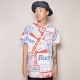 Budweiser/90's Replica Allover Printed T-Shirts�ʥХɥ磻���� T����ġ˥ۥ磻�ȡߥͥ��ӡ��ߥ�å� [a-2513]