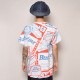 Budweiser/90's Replica Allover Printed T-Shirts�ʥХɥ磻���� T����ġ˥ۥ磻�ȡߥͥ��ӡ��ߥ�å� [a-2513]