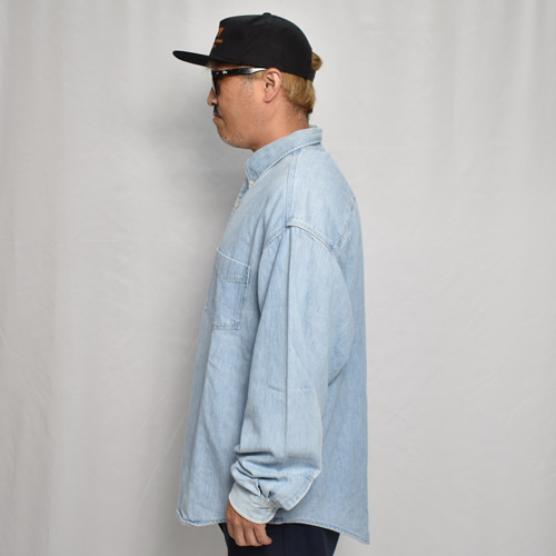 90s OLDGAP オールドキャップ USA製 デニムシャツ ビッグシルエット 90s OLDGAP オールドキャップ USA製 デニムシャツ ビッグシルエット